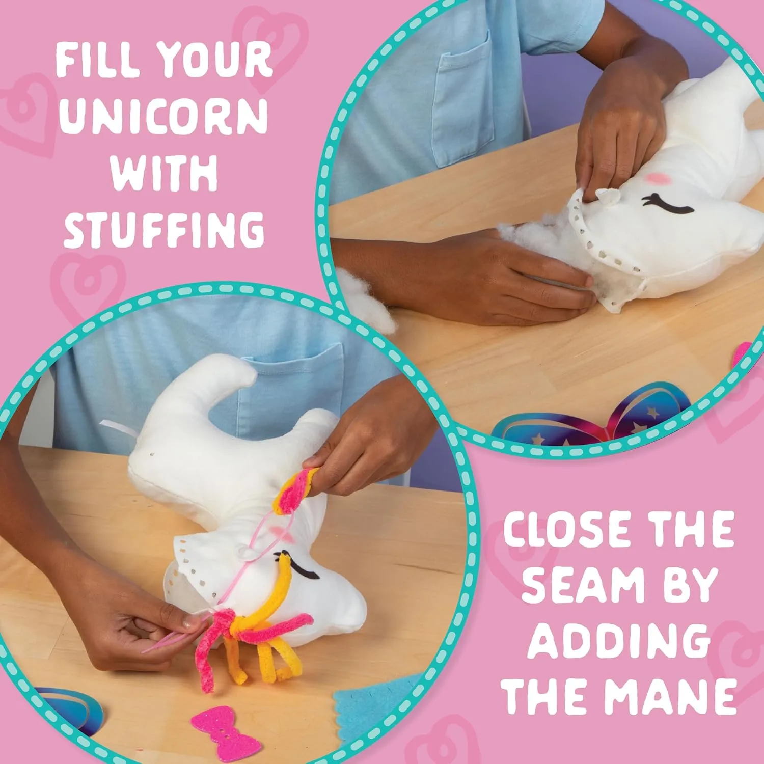 Crafts, Kids Crafts, Craft Kit Makes 1 Easy-to-Sew Stuffie with Accessories, Bonus Travel Tote Included Ages 6  Craft-tastic - Make a Friend Unicorn - Mini Sewing Kit, Arts curl velocity nouveau geologic residence tertiary and 