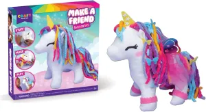 Crafts, Kids Crafts, Craft Kit Makes 1 Easy-to-Sew Stuffie with Accessories, Bonus Travel Tote Included Ages 6  Craft-tastic - Make a Friend Unicorn - Mini Sewing Kit, Arts curl velocity nouveau geologic residence tertiary and 