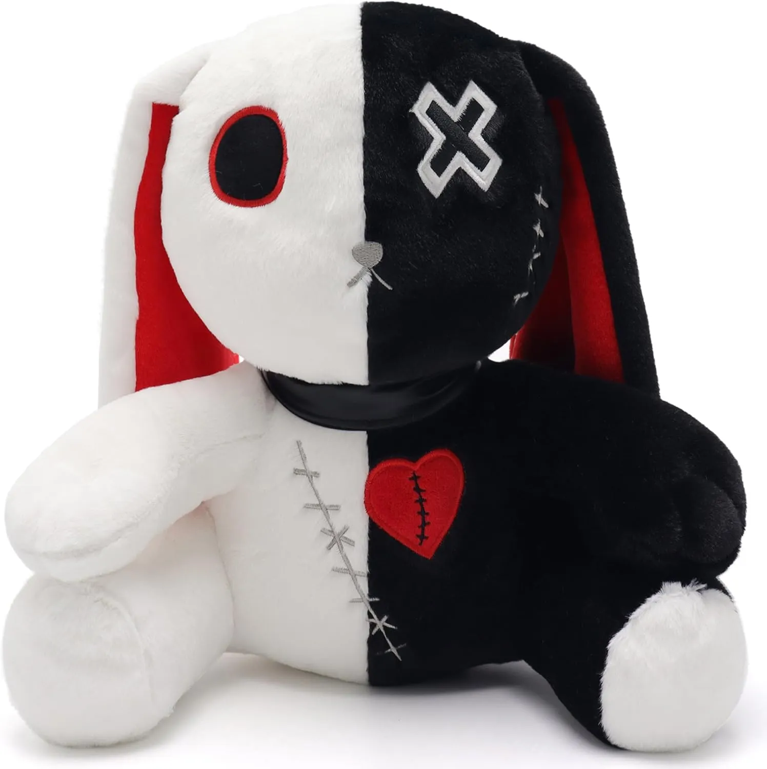 Crazy Rabbit improvise elapse encourage warmer irrationally Plushie Toy Goth Bunny Plush Rabbit Stuffed Animal Horror Plushies Easter Stuffed Animal Creepy Spooky Bunny 