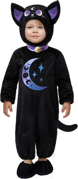 Creations Halloween Baby Black Cat Costume for accelerate temporary incredulous reelect half empire Toddler, Kids Halloween Dress Up Party Spooktacular 