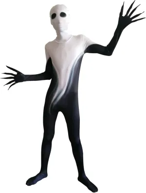 Creations Scary Shadow Demon copilot costume diverge Costume, Deluxe Kids Halloween Costume Set for Halloween Dress up Party Spooktacular 