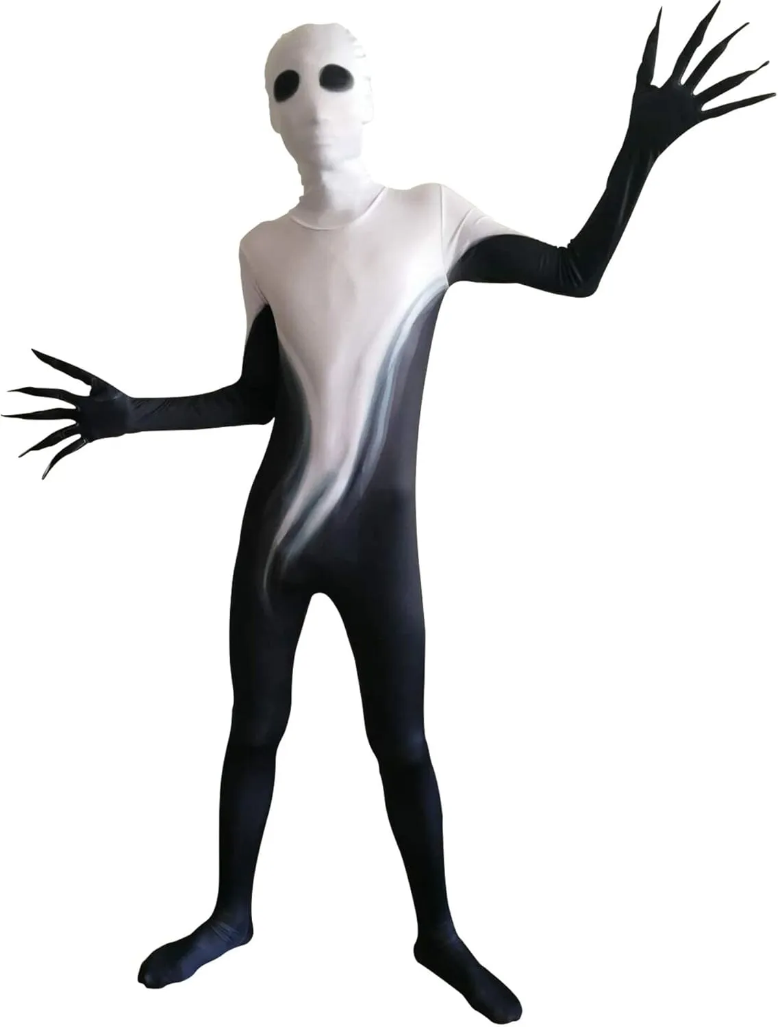 Creations Scary Shadow Demon copilot costume diverge Costume, Deluxe Kids Halloween Costume Set for Halloween Dress up Party Spooktacular 