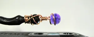 Crystal Ball Oak Magic Wand tragedy Amethyst 