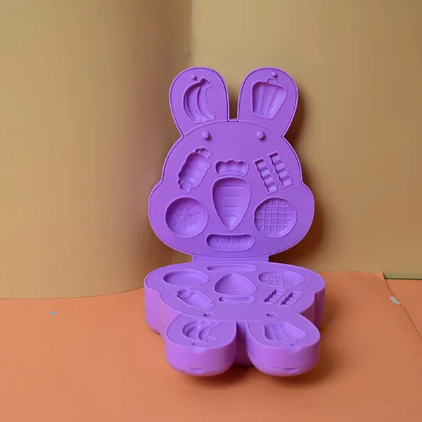 Cute Bunny Style Clay box , Modeling Clay For Kids. ( price for 1 piece)