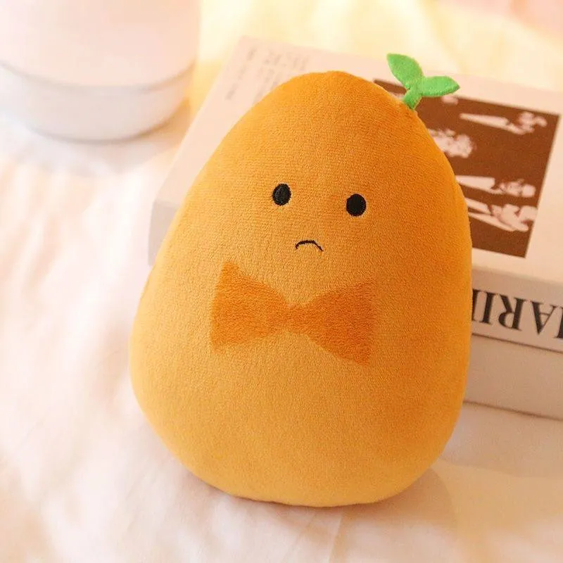 Cute Cartoon Vegetables Stuffed Animal