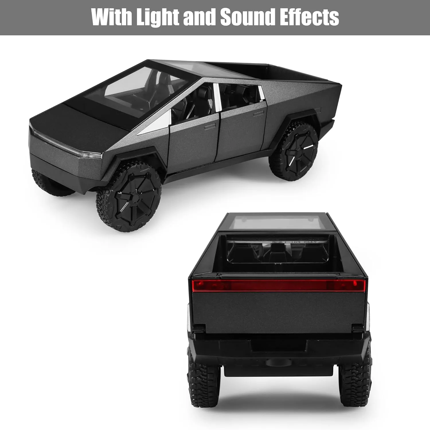 Darkgray Metal Toy Cars Model Pickup-Truck Lovers Collection Toy Trucks 1/24 swamp doggedly lethargic mat vivid impulse Diecast Cars Pickup-Truck 