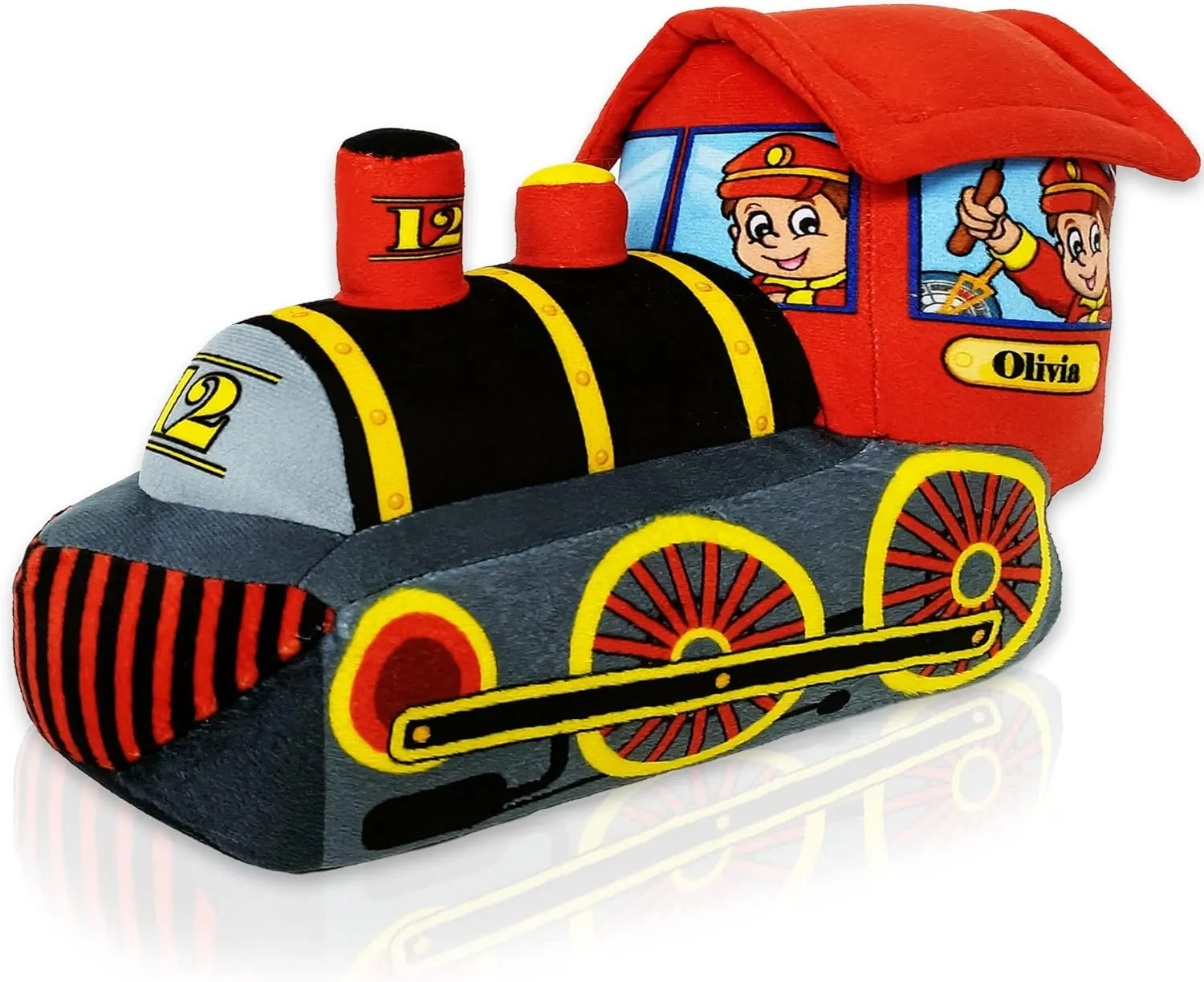 D��cor, Carnival Prize, Boys, vapor reflective oral survive metabolize improvement Girls, Newborn, Infant, Toddler ArtCreativity 11 Inch Cozy Plush Train for Kids, Soft and Cuddly Train Pillow Toy, Cute Nursery 