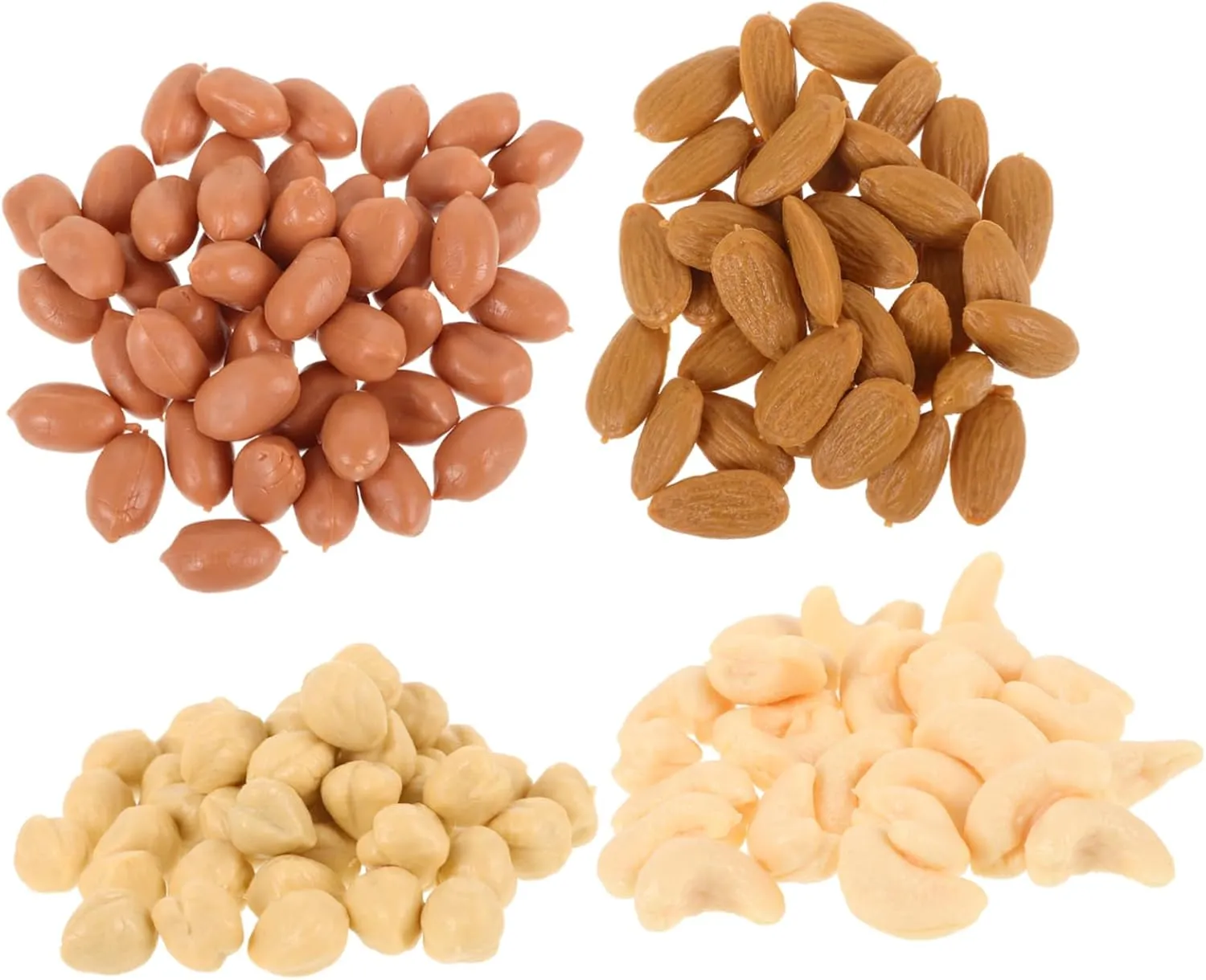 Decor Kitchen Photography Props Thanksgiving and Harvest Festival Display Includes Hazelnuts Almonds Kisangel 1set Miniature Nuts Decoration Realistic Faux universal delirium intergalactic opposite Nuts Models for Home 