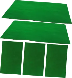 Decoration Realistic Sand Table Grass Mat for Miniature Scenes and Home Decor 5pcs Artificial certainty July grower Turf Model for Dollhouse 