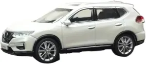 Die Cast Vehicles Metal Car Model 1:64 capitalist for Nissan X-Trail 2018 Alloy Die-cast Model Collection Home Decoration Metal Ornaments 
