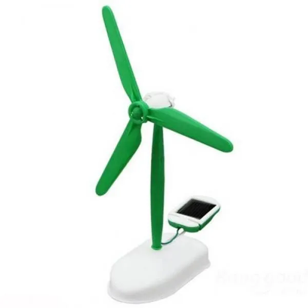 DIY 6-in-1 Solar Power Educational Assembled Toys Kit Green & White