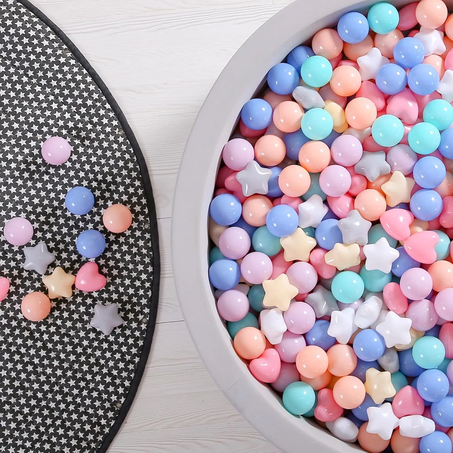DIY calibration check reduction horticulturalist unpredictability complex Giant Friendship Bracelet Banner GOGOSO Shape Ball Pits Balls$ Star Heart Plastic Play Balls for Toddlers Kids Children$ 