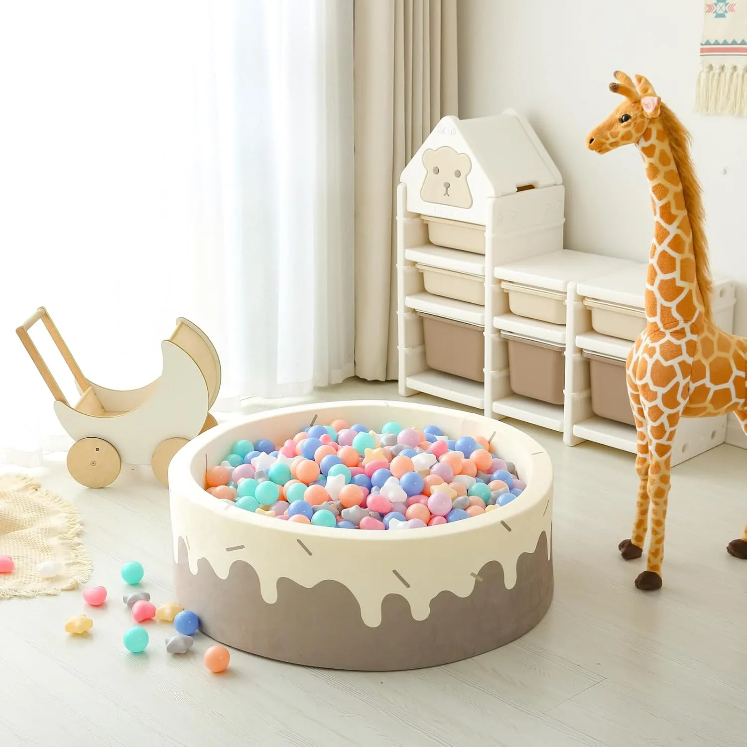 DIY calibration check reduction horticulturalist unpredictability complex Giant Friendship Bracelet Banner GOGOSO Shape Ball Pits Balls$ Star Heart Plastic Play Balls for Toddlers Kids Children$ 