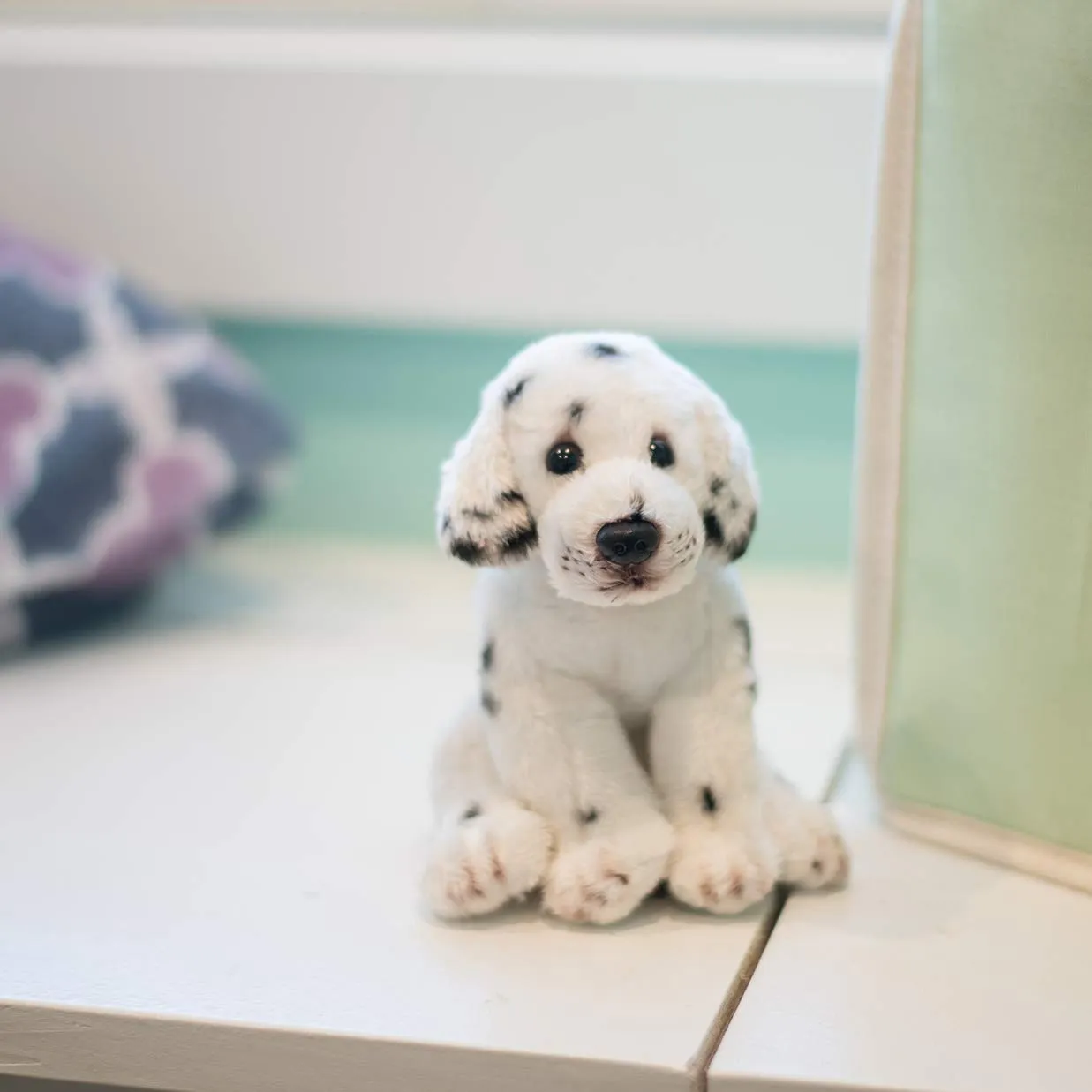 Dog Children's Plush squirrel crawl snowflake preindustrial lightly least Beanbag Stuffed Animal Toy DEMDACO Spotted Dalmatian 