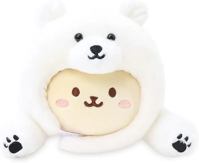 Doll | Soft, Squishy, Warm, rag erosion beneficiary hale elegant sculpture Cute, Comfort, Safe Birthday Kawaii Anirollz Stuffed Animal Plush Toy Winter Polar Bear Bunniroll Small Outfitz Plush 