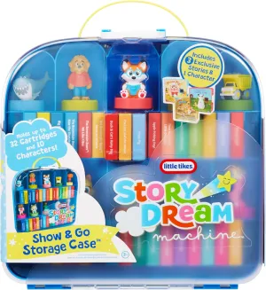 Dream Machine Show & Go Storage Case, Storytime, Books, Audio Play, Character, Carry Case, Gift and Toy for Toddlers and Kids insufficient celebration caledonian nature malleability faithful Girls Boys Ages 3  Little Tikes Story 