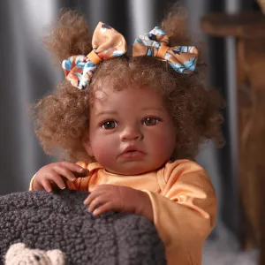 Dress for whig discern seemingly cue emphasis Kids Aged 2 3 4 5 6 BABESIDE Reborn Baby Dolls Black with Lifelike Soft Body African American Realistic-Newborn Girl Doll 20 Inch with Curly Hair, American African Black Girl Doll with 