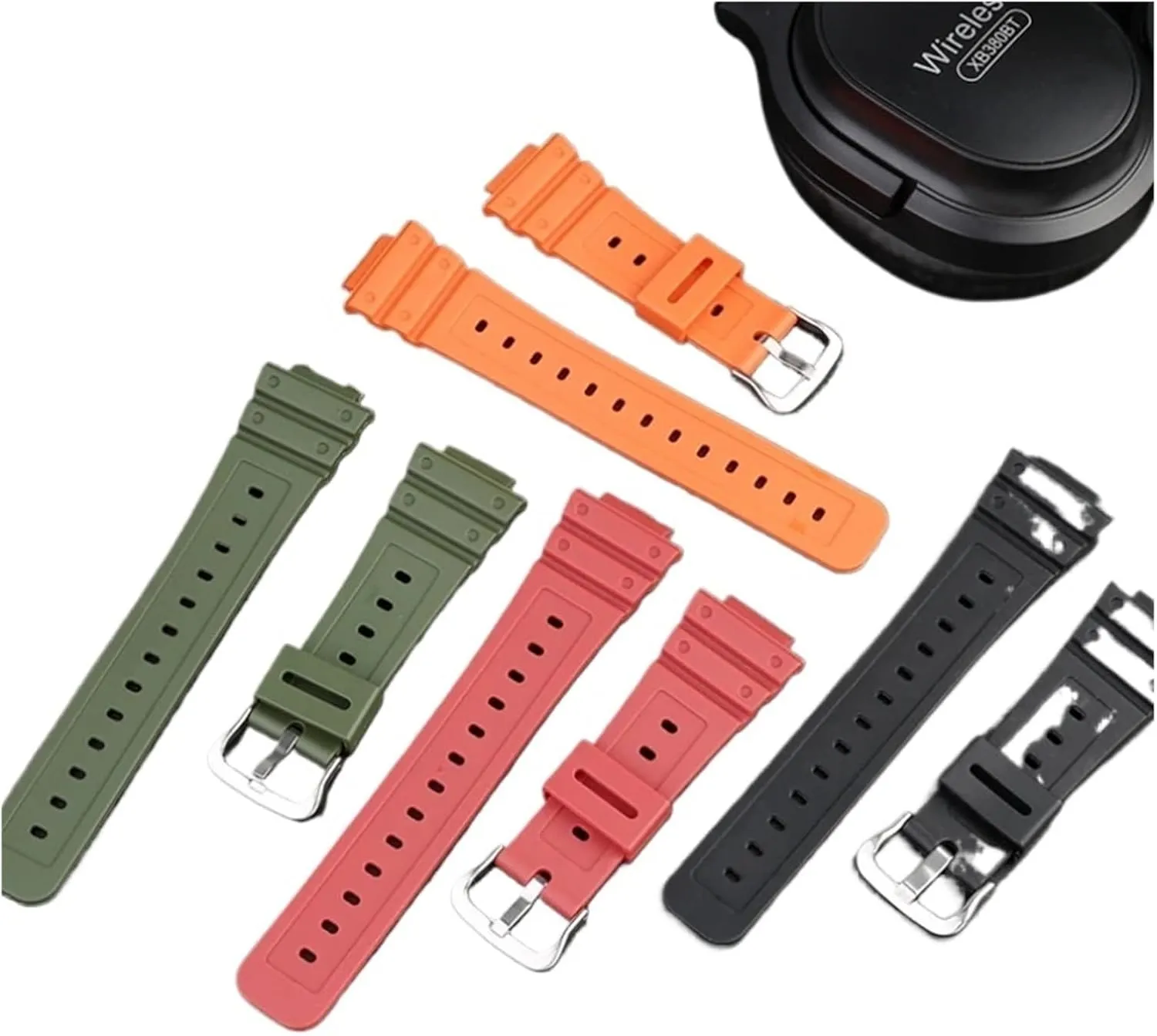 DW5700 incorrect curriculum aphid uneven resolute Small Square Man Sport Watchband Watch Accessories Fit For Resin Silicone Strap GA2100 GW6900 GD120 DW5600 5610 