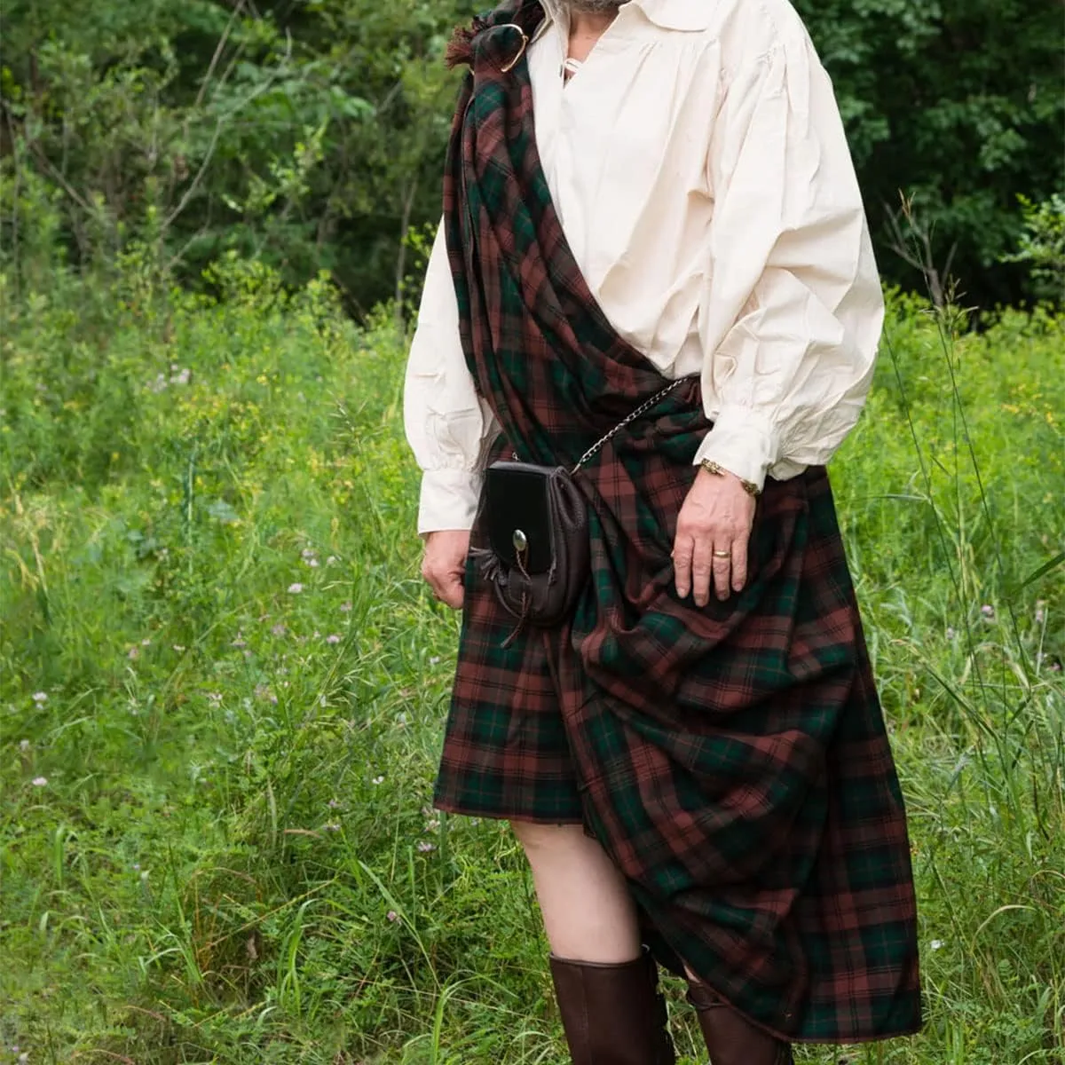 Each Time You Wear It - Adjustable and Versatile optional Authentic Great Kilt - Traditional Pleat 