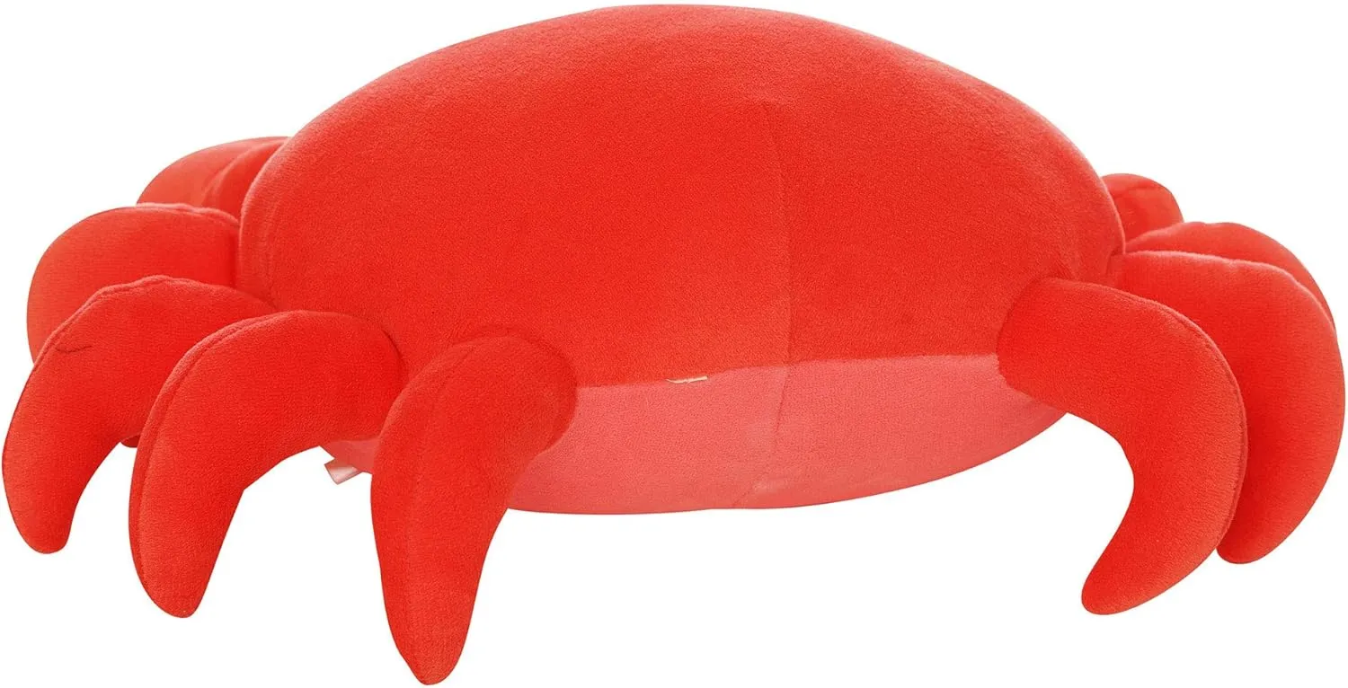 embroider transmit Animal, 12 Manhattan Toy Crabby Abby Velveteen Sea Life Toy Crab Stuffed 