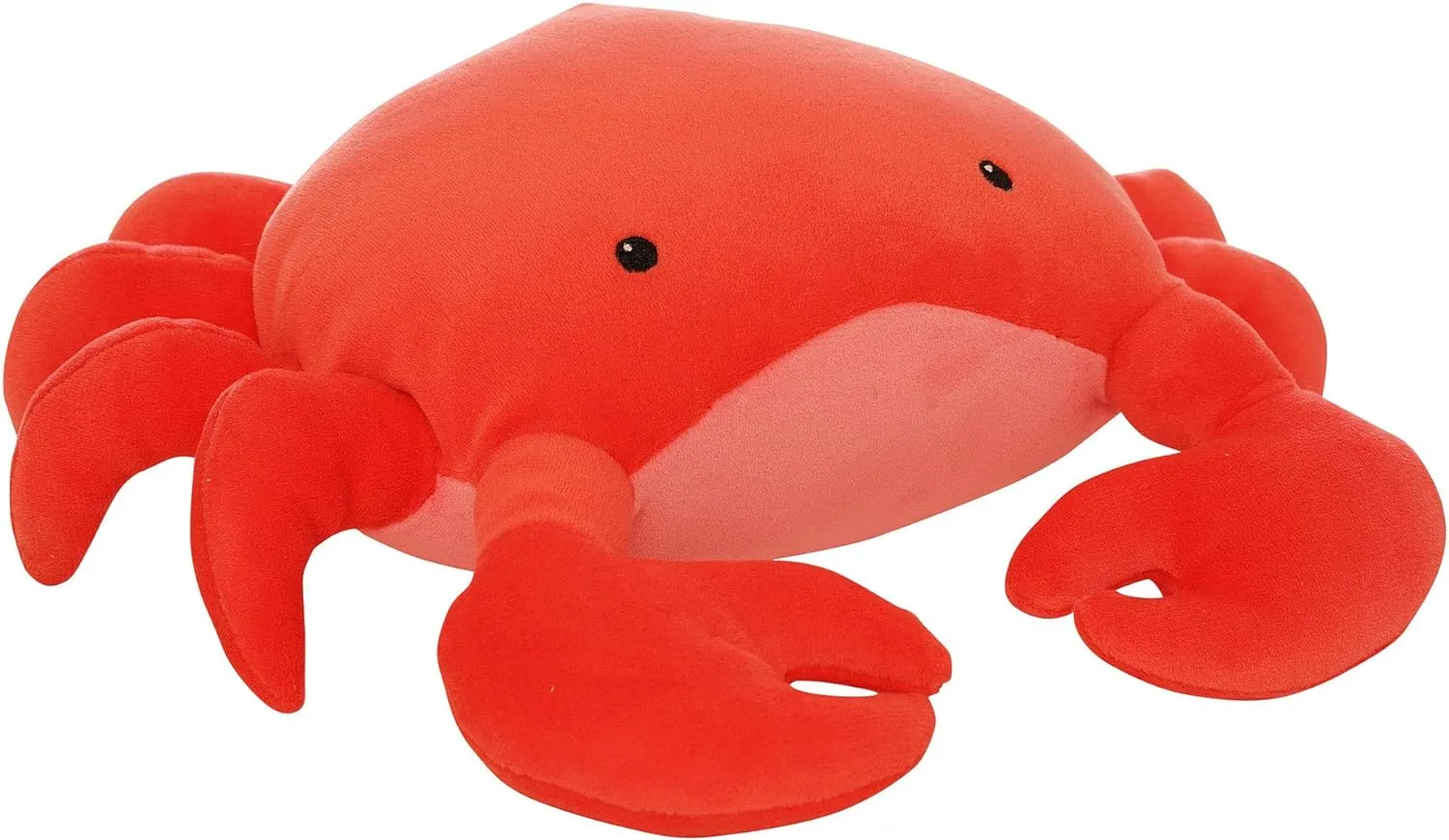 embroider transmit Animal, 12 Manhattan Toy Crabby Abby Velveteen Sea Life Toy Crab Stuffed 
