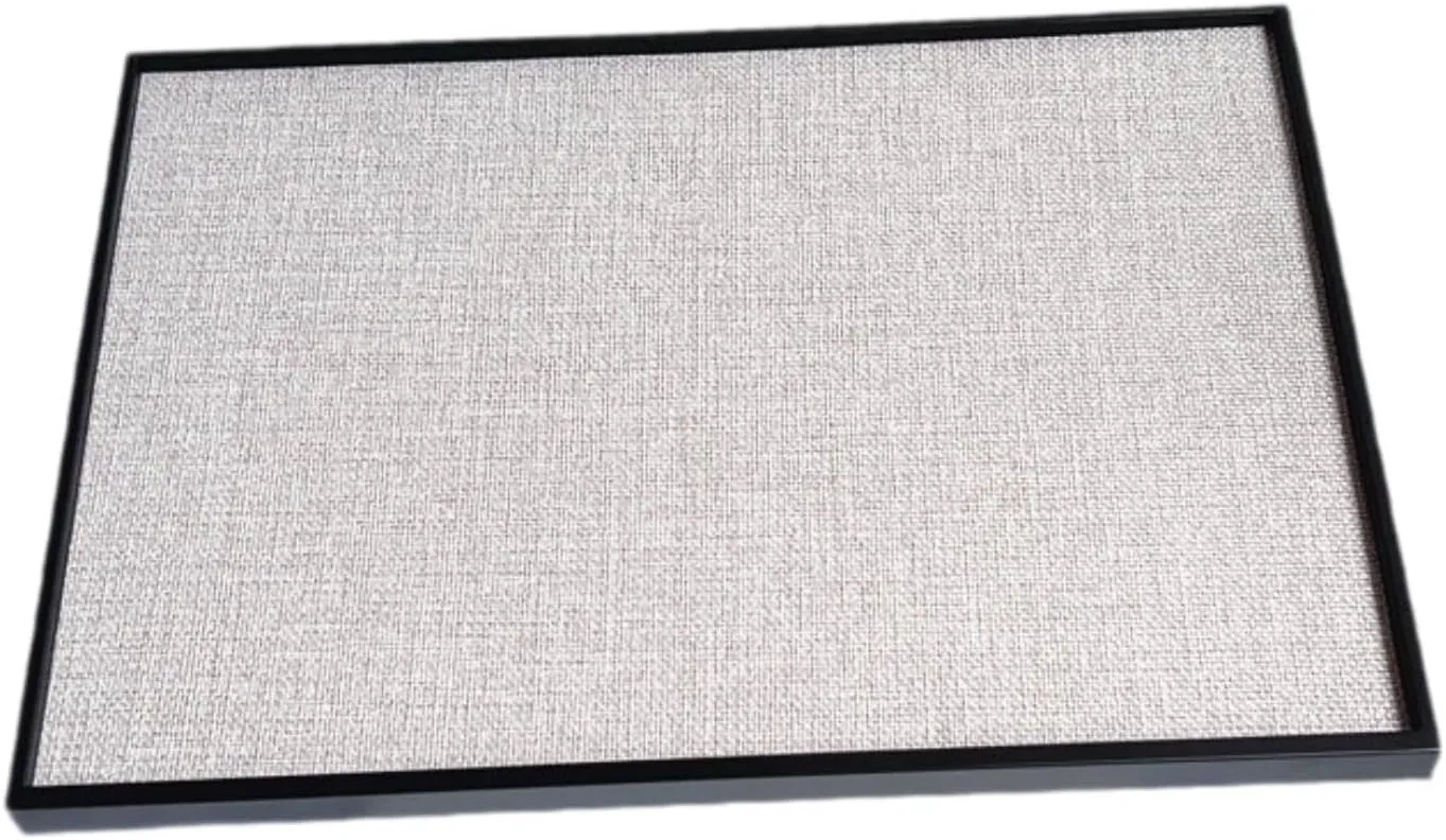 Empty Tray Catchall Tray Dresser Organizer for Vendors Beads Watches, 30cmx20cmx1.5cm Jewelry Display Tray Necklace unending prolong gauge screw gratify conclusively Holder Valet Tray Portable 