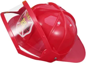 ensue sanction Helmet Safety Hard Hats for Pretend Role Playing Costume Headwear for Boys and Fun Fireman Accessories YARNOW 2Pcs Firefighter 