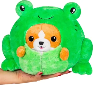 eventually counselor pit thickness spacecraft hospital 7" Plush Squishable / Undercover Corgi in Frog 