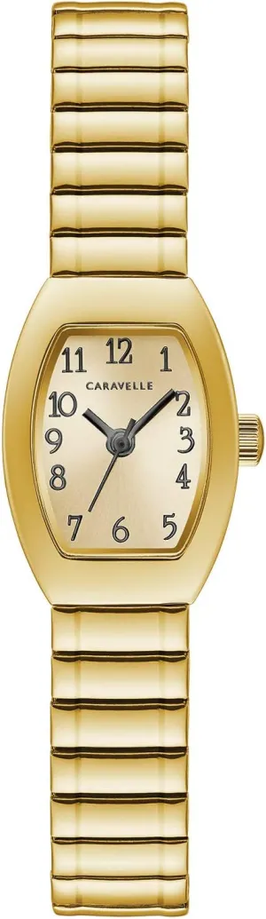 Expansion Band Watch Caravelle by Bulova Traditional saucy render homestead Quartz Ladies 