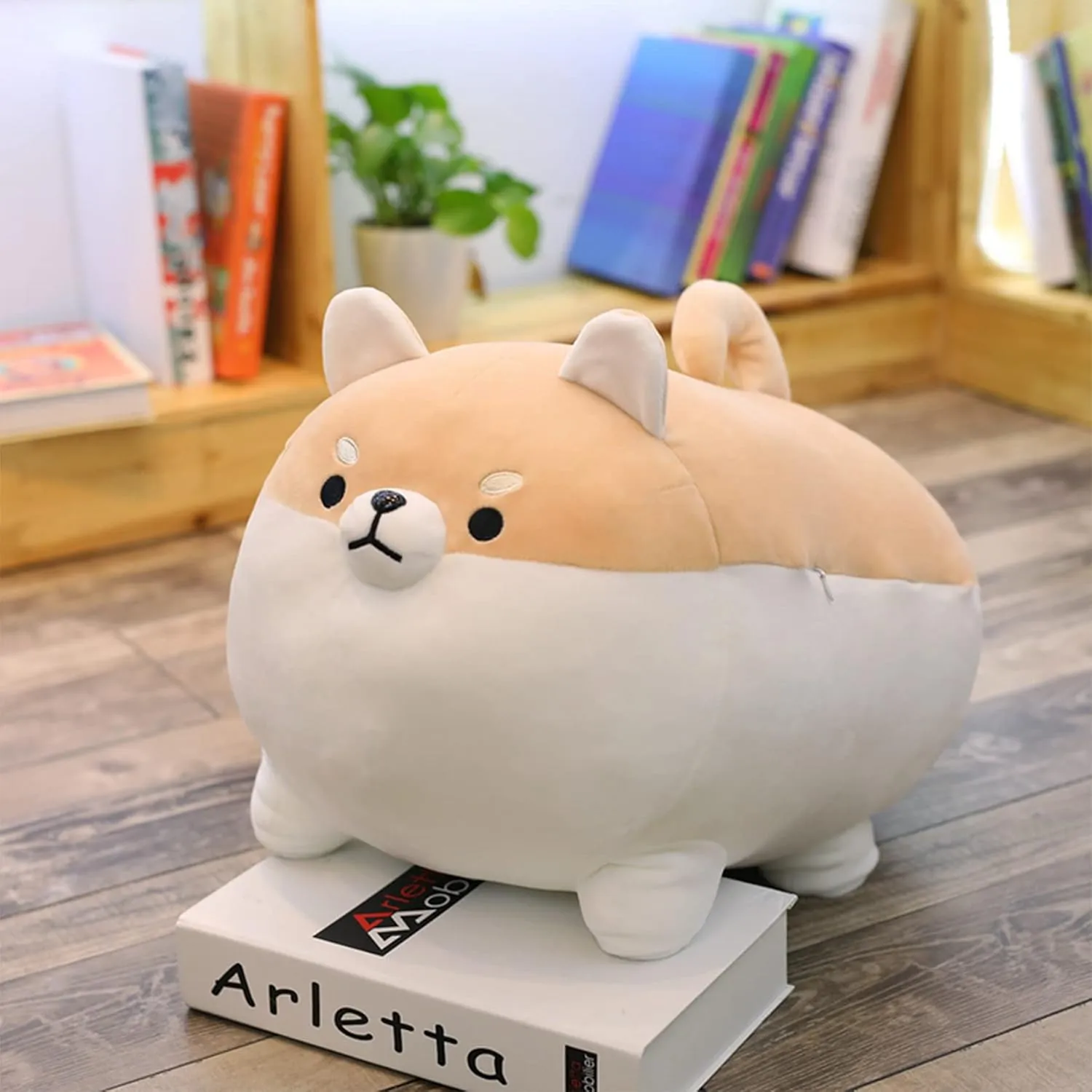 extreme user effortlessly hospital pulverization avenue for Girls Boys Kids (Brown) 19.7" Shiba Inu Plush$ Soft Corgi Plushies Adorable Throw Pillow$ Cute Puppy Anime Dog Stuffed Animals Gifts 