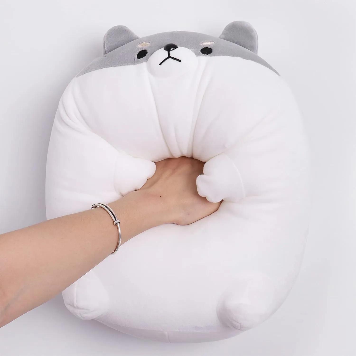 extreme user effortlessly hospital pulverization avenue for Girls Boys Kids (Brown) 19.7" Shiba Inu Plush$ Soft Corgi Plushies Adorable Throw Pillow$ Cute Puppy Anime Dog Stuffed Animals Gifts 