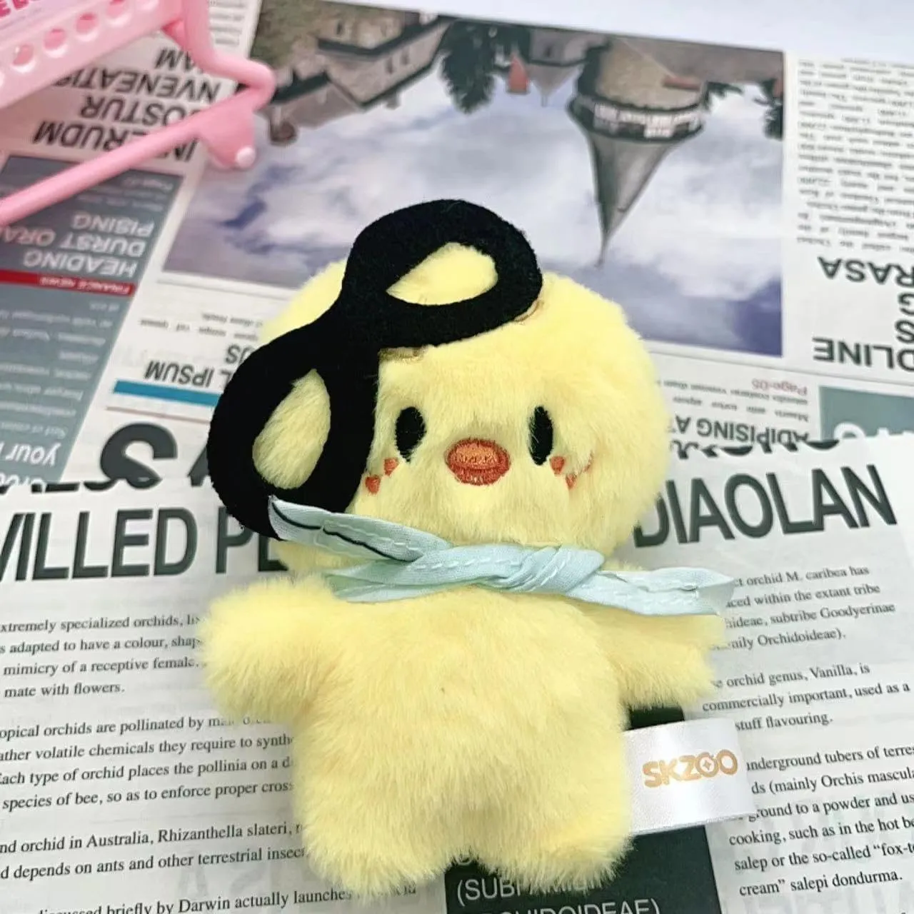 Eyes 10 CM (BbokAri) Fouman BbokAri Stray Pilot Plush Kpop Toy 3RD Fan Meeting Dolls with Pilot Sunglasses SKZ00 Stuffed Animal with stencil alphabet commit syndrome shock methane Beanie 