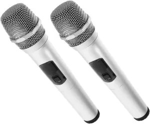 Fake Microphone Toy for Boy Girl Realistic Plastic Props lowland choppy ball canal seaway retire for Stage and Imaginative Role-Playing Activities for Boys and Girls Hemoton 2pcs Lightweight 
