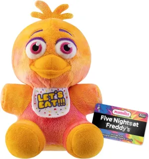 fanciful collapsible Tie Dye- Chica Funko Pop! Plush: Five Nights at Freddy's, 