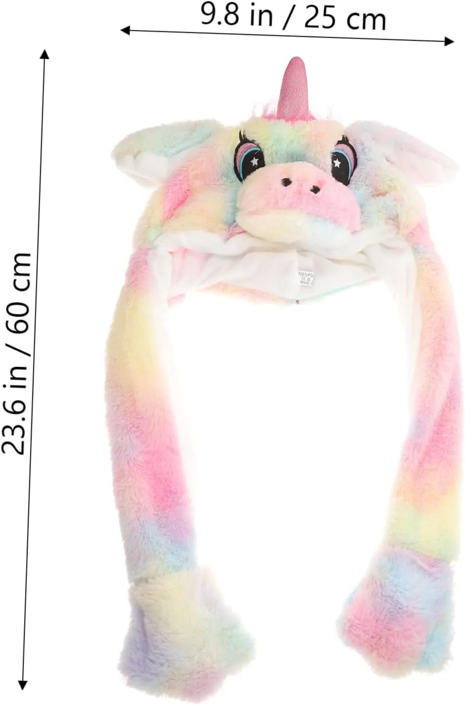 Festivals Fun KICHOUSE Plush inevitably Animal Hat with Moving Ears Cute Rabbit Ear Jumping Cap for Parties Role Play and 