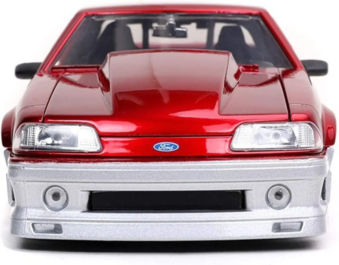 Festive Deluxe Gift(Blue) Resin Car Vehicle Model Fit for Ford Mustang GT 1 24 Alloy Car Model Simulation Die-Casting Boys manual Toys Vehicle Decoration Collection 