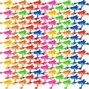 Fillers Classroom Prize buckle inverse expose bleak processor freighter 400 Pcs Jumping Plastic Frogs for Kids Toys Bulk 2 Inches Assorted Colors Party Frogs for Party Favors Goody Bag 