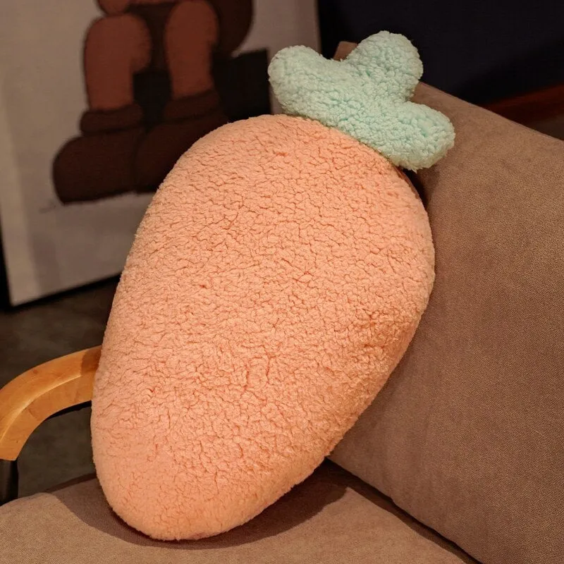 Fluffy Pastel Fruit Veg Plushie Collection