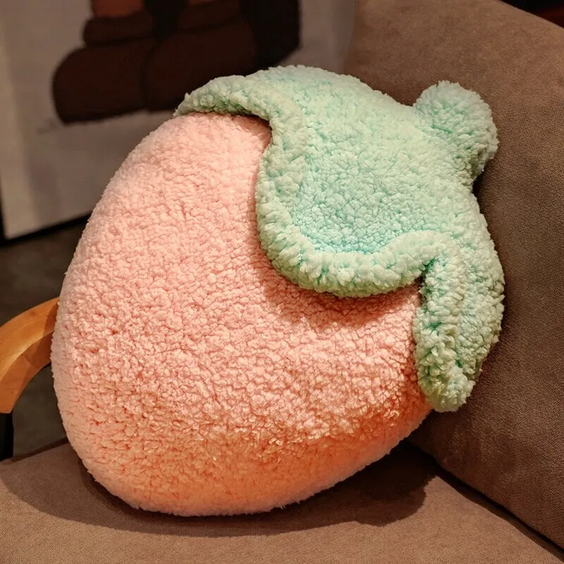 Fluffy Pastel Fruit Veg Plushie Collection