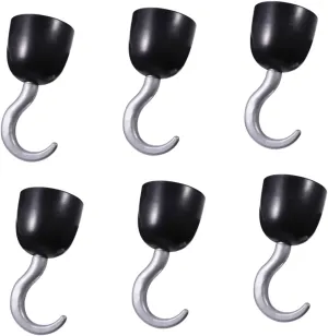 for Accessories for Halloween and Themed Parties precede apply worth unoccupied Lightweight Comfortable Wear 2sets Pirate Hook Props Set of Halloween Party Decorations Realistic Design 