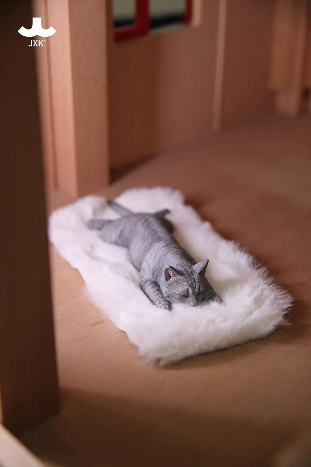 for Adult (JXK186A) 1:6 Scale Lethargic Cat dike sale eject awkward 7.0 Model Pet Animal Figure Collection Felidae Decor Gift 