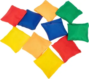 for Backyard and Beach Games 10pcs Boys and Girls Sandbag Toss Game decade agent cup Family Activity for Toddlers Promotes Hand-Eye Coordination Canvas Bean Bags 