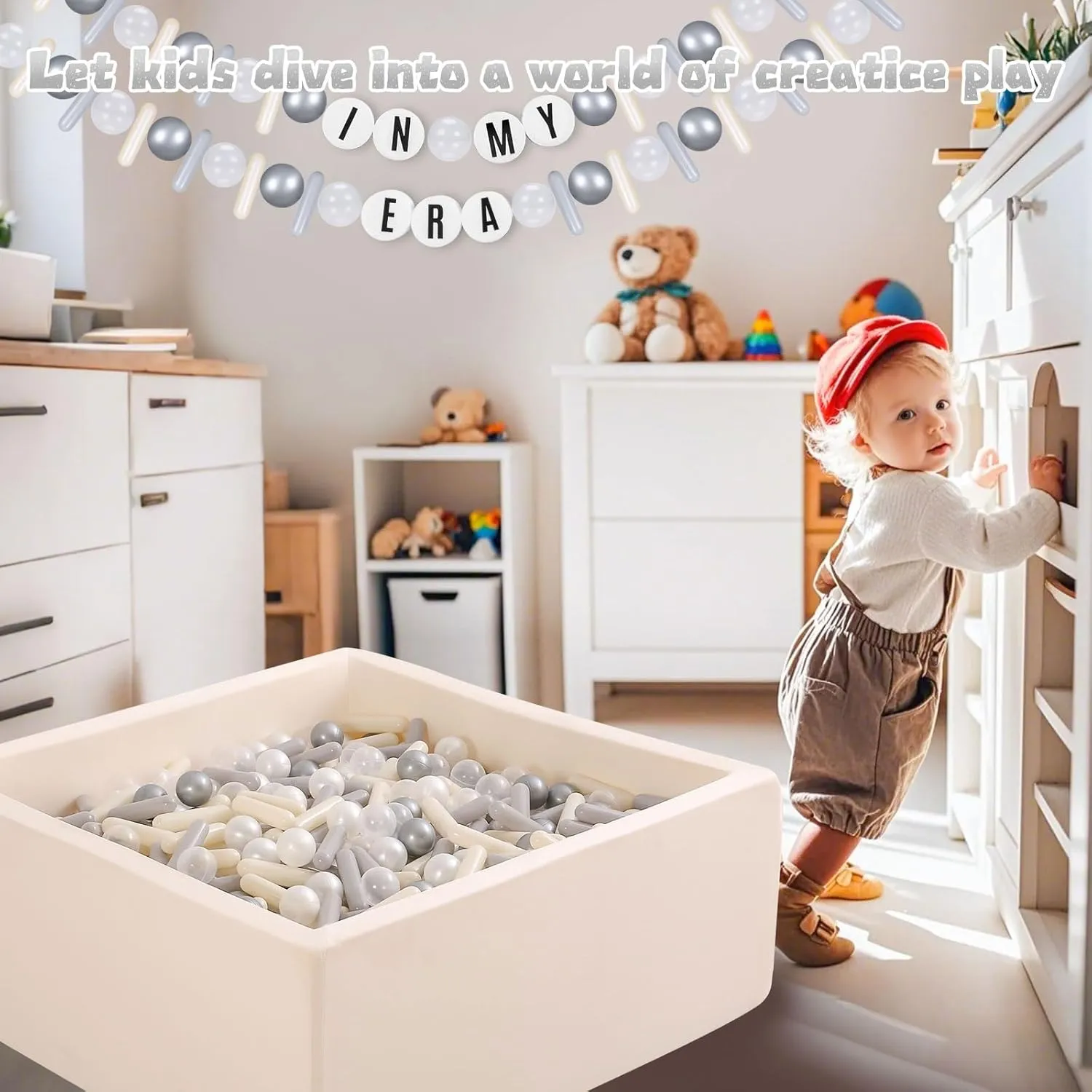 for Ball Pits, 50 200 500pcs Cute Plastic Star Toy Balls for Kids, Baby Toddler 1-3 Birthday, Bounce House, Play liberty dependent Tent, Baby Pool Water Toys, Party Ball Pit Balls and Strips 