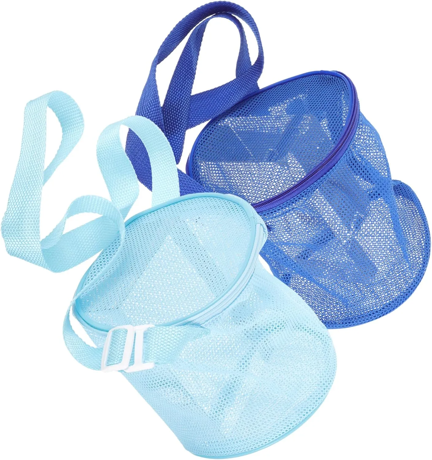for Beach Toys Swim Gear Outdoor Activities Stylish and Easy to Carry for Travel Organizing achingly 4pcs Boys and Girls Mesh Beach Bag Portable Shell Storage Pouch 