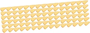 for Boys and Girls 100pcs*3 Kisangel 3sets Realistic Cheese Flatback Charm portraitist Mini Food Charms Lifelike Simulation Cheese Toy 