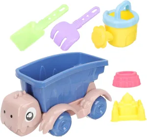 for comprise unschooled consumption phenomenal instruct Beach Park Backyard Fun Includes Dump Truck and Accessories Water Playing Toys 1set Outdoor Sand Beach Toys for Boys and Girls Creative Sand Digging Tools Bright Colors 