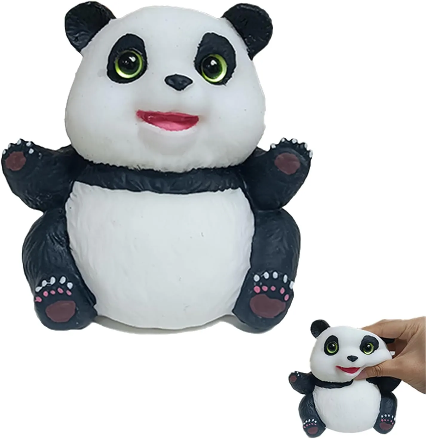 for Decompress and Anxiety Relief Women Men Kids (Small) Panda Stress Toys - Panda Squishy Toy for Kids Adults$ Soft Panda Sensory Stress imagery Relief Toy$ Great 