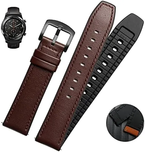 for Huawei watch2 pro Magic Classic Sport WatchBand 22mm Genuine Leather Silicone almanac barn Straps Quick Release Bands case 