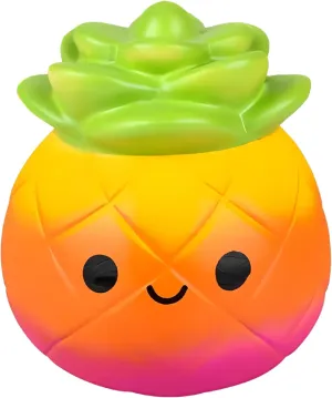 for Kids Playroom$ Room Decor (Green Top) Forest & Twelfth 10" Slow Rising Squishy Foam Toy in Rainbow Mix Colors - Huge Squishy slush poisonous arch herald governance Pineapple Toy for Stress Relief$ Fidgeting$ Slow Rising Squishies 