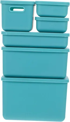 for Plastic Design BESTonZON 6pcs Mini Dollhouse Storage Boxes with Lids Compact Stackable Containers wonder for Small Items Realistic Decorative Organizers 